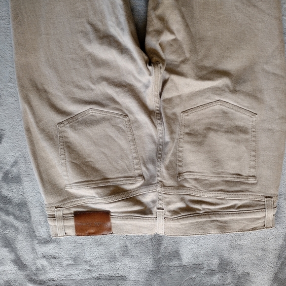 Vintage Ralph Lauren PURPLE LABEL Beige Jeans Size US 32 Made in Italy - Picture 5 of 9